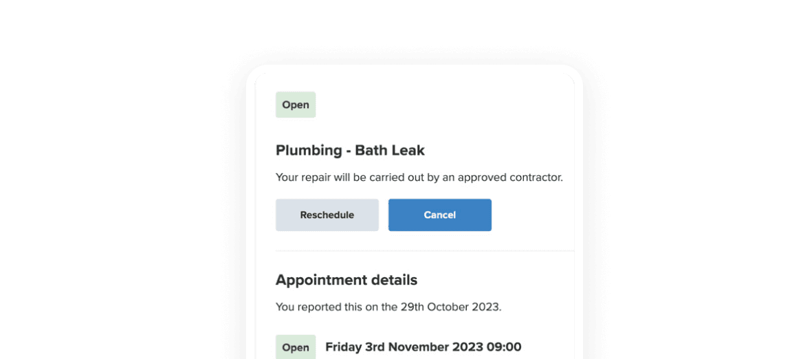 Resident Self Service Platform Housing Self Service Portal Plentific